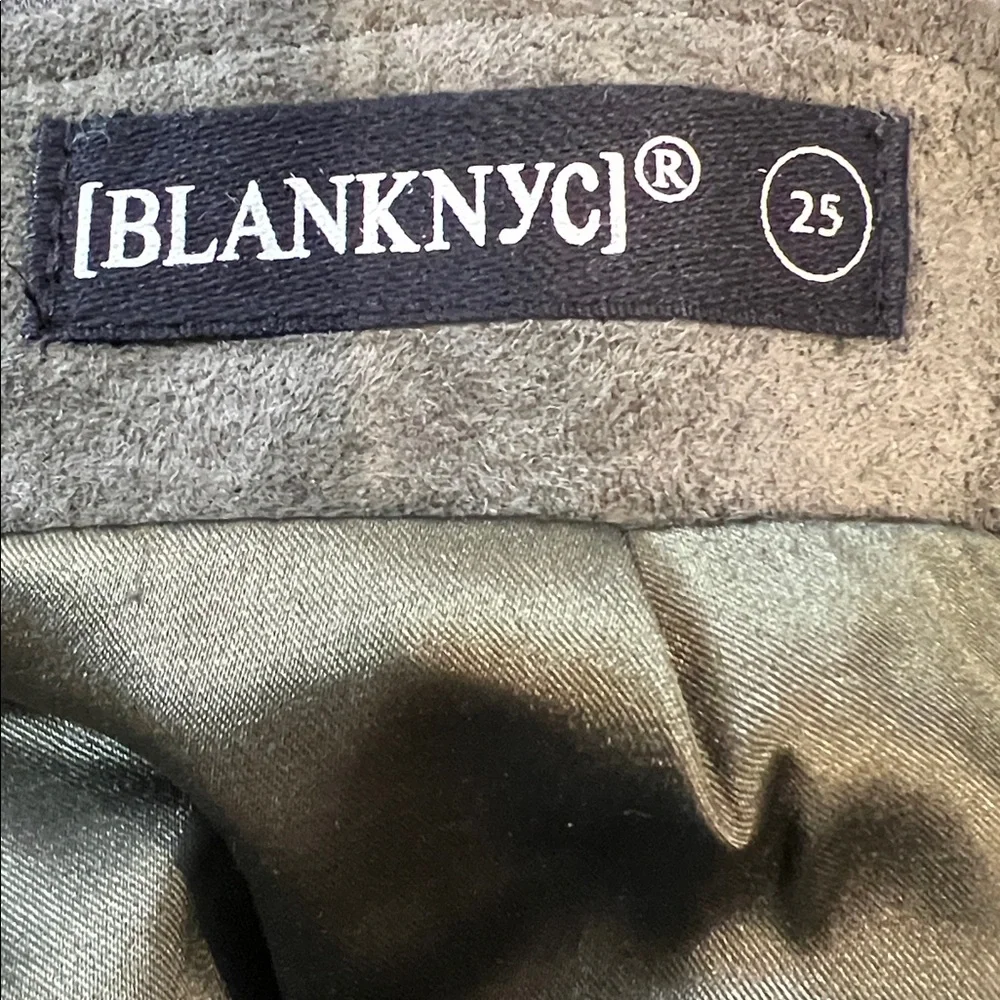 Blank NYC Suede Leather Mini Skirt - Picture 3 of 3